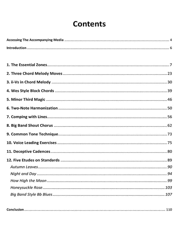 Table of Contents