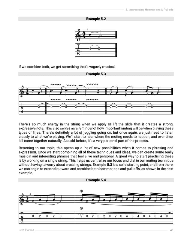 Modern Slide Guitar Techniques in Standard Tuning-49