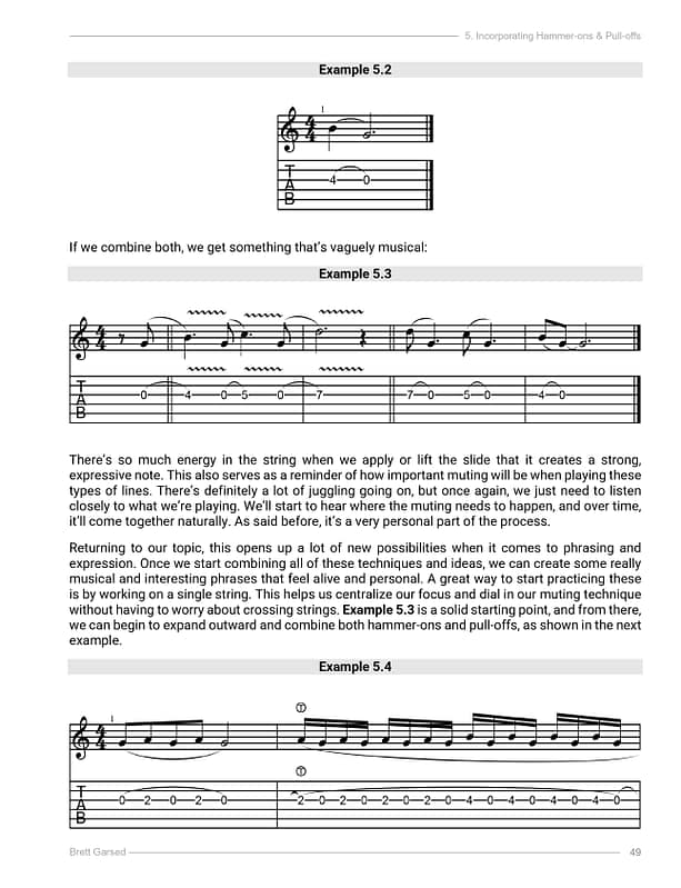 Modern Slide Guitar Techniques in Standard Tuning-49